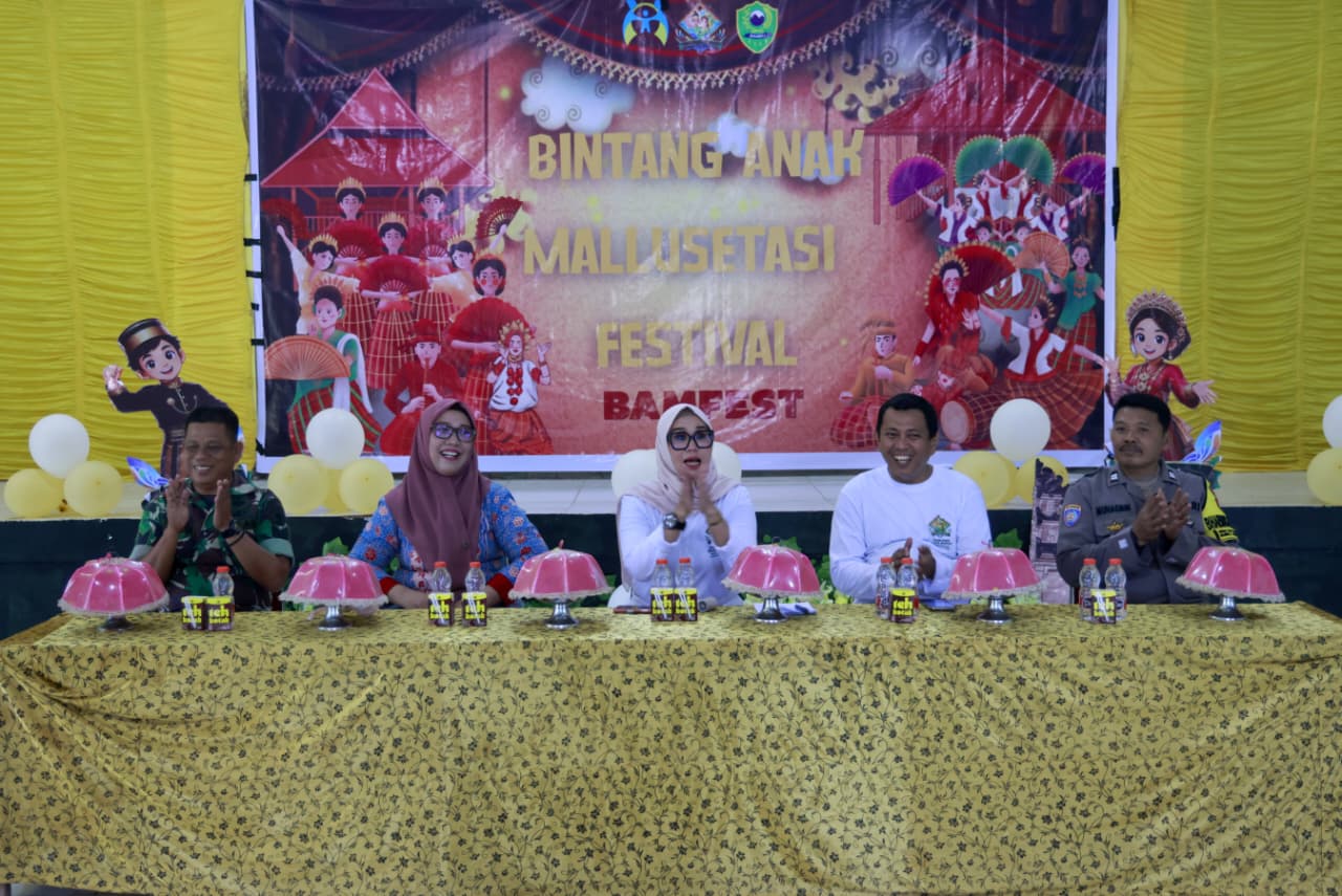 Buka Festival Bintang Anak Mallusetasi, Bupati Andi Ina Ajak Generasi Muda Asah Karakter Menuju Indonesia Emas 2045